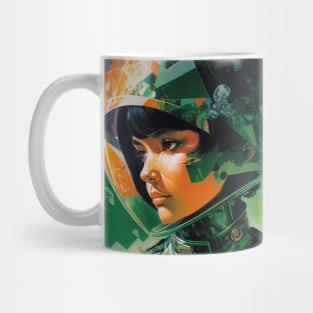 We Are Floating In Space - 43 - Sci-Fi Inspired Retro Artwork Mug